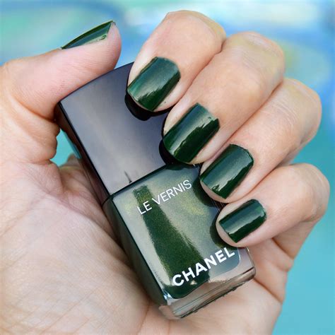 chanel green nail polish|discontinued chanel nail polish colors.